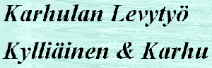 Karhulan Levyty&ouml; Oy